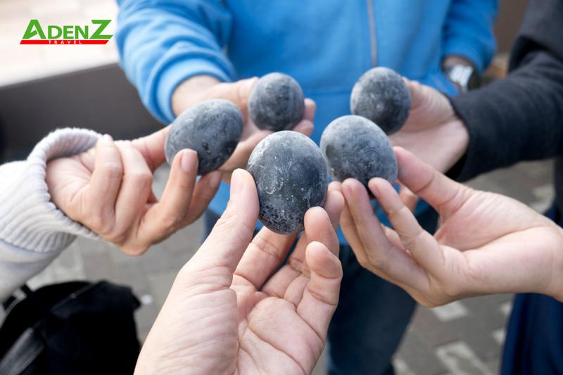 Trứng Đen Kuro tamgo - Đặc sản nổi tiếng vùng Hakone - Nhật Bản