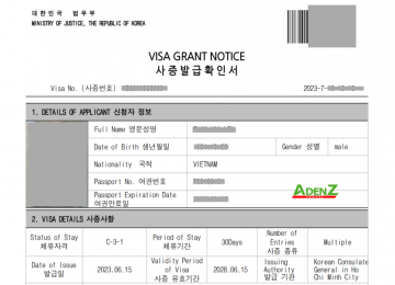 Dịch vụ visa Hàn Quốc Multi 5 năm